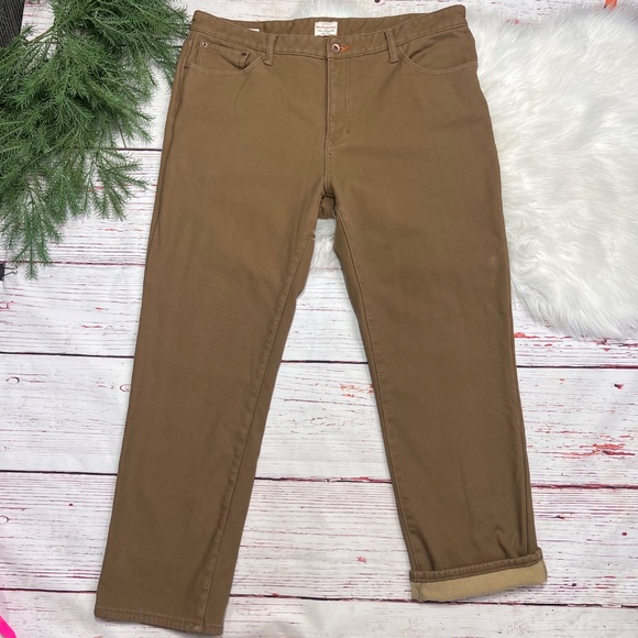 |•WEATHERPROOF•| Vintage Regular Fleece Lined Pants Size 40 L 30 - Picture 3 of 11